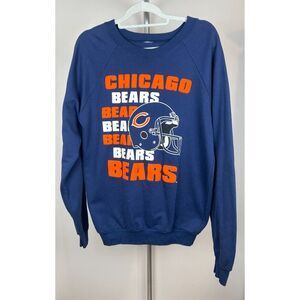 Vintage 90’s NFL Chicago Bears Spellout Crewneck Sweatshirt S/M